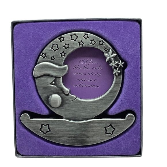 Vtg Tender Times My First Rock A Bye Frame Rocking Horse Baby Rocks Pewter NIB - Picture 5 of 10